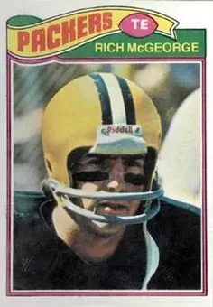 1977 Topps #187 - Rich McGeorge - Green Bay Packers