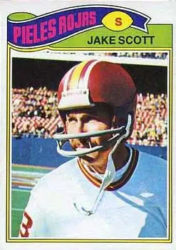 1977 Topps Mexican #192 - Jake Scott - Washington Redskins
