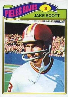 1977 Topps Mexican #192 - Jake Scott - Washington Redskins