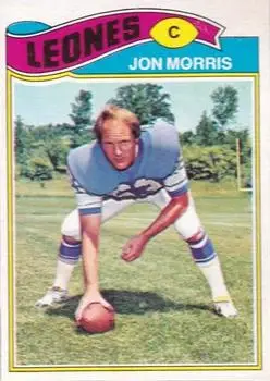 1977 Topps Mexican #193 - Jon Morris - Detroit Lions