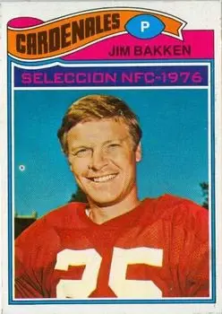 1977 Topps Mexican #200 - Jim Bakken - St. Louis Cardinals - Front