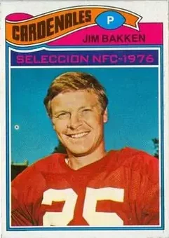 1977 Topps Mexican #200 - Jim Bakken - St. Louis Cardinals 1977 Topps Mexican #200 - Jim Bakken - St. Louis Cardinals