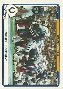 1982 Fleer Team Action #4 - Card #4 - Baltimore Colts