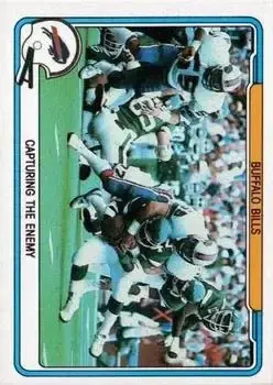 1982 Fleer Team Action #6 - Card #6 - Buffalo Bills
