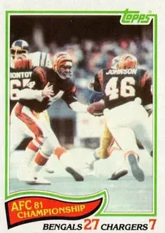 1982 Topps #7 - Card #7