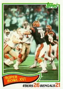 1982 Topps #9 - Card #9