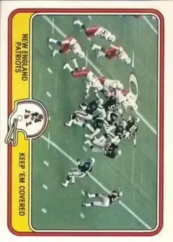 1981 Fleer Team Action #32 - Card #32 - New England Patriots