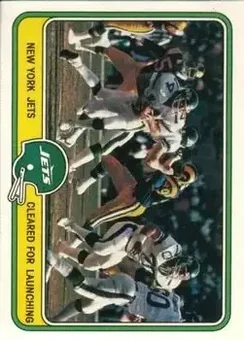 1981 Fleer Team Action #37 - Card #37 - New York Jets