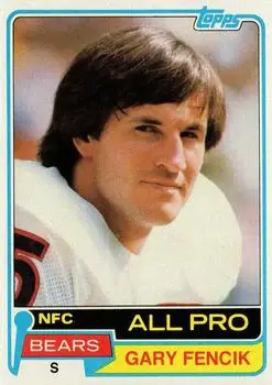 1981 Topps #40 - Gary Fencik - Chicago Bears
