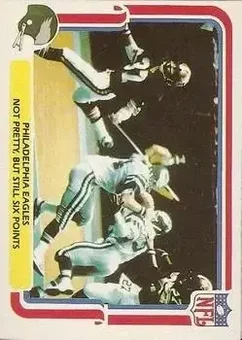 1980 Fleer Team Action #41 - Card #41 - Philadelphia Eagles