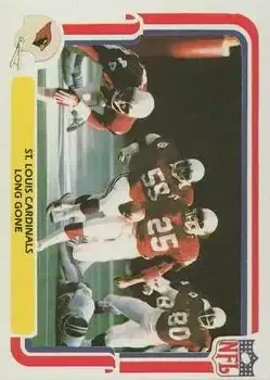 1980 Fleer Team Action #46 - Card #46 - St. Louis Cardinals 1980 Fleer Team Action #46 - Card #46 - St. Louis Cardinals