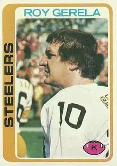 1978 Topps #104 - Roy Gerela - Pittsburgh Steelers