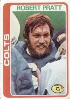 1978 Topps #109 - Robert Pratt - Baltimore Colts