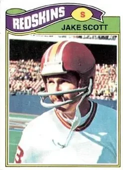1977 Topps #192 - Jake Scott - Washington Redskins