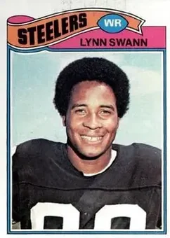1977 Topps #195 - Lynn Swann - Pittsburgh Steelers
