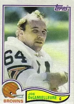 1982 Topps #60 - Joe DeLamielleure - Cleveland Browns