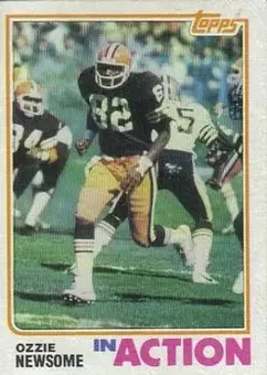 1982 Topps #68 - Ozzie Newsome - Cleveland Browns