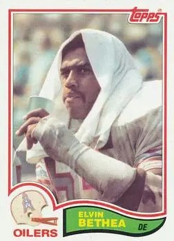 1982 Topps #94 - Elvin Bethea - Houston Oilers