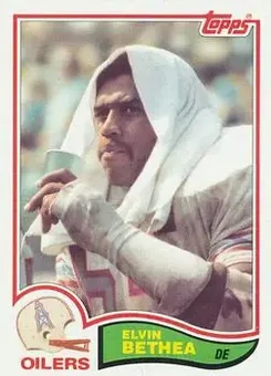 1982 Topps #94 - Elvin Bethea - Houston Oilers