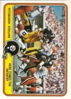 1981 Fleer Team Action #43 - Card #43 - Pittsburgh Steelers