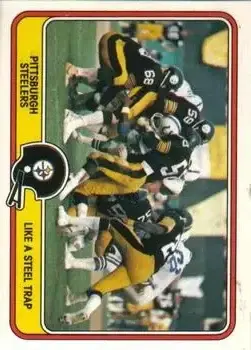 1981 Fleer Team Action #44 - Card #44 - Pittsburgh Steelers