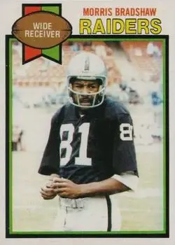 1979 Topps #28 - Morris Bradshaw - Oakland Raiders