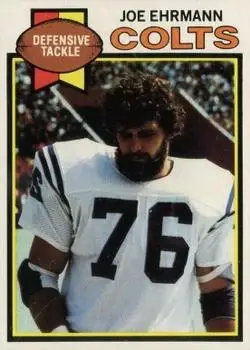 1979 Topps #29 - Joe Ehrmann - Baltimore Colts