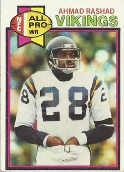 1979 Topps #30 - Ahmad Rashad - Minnesota Vikings