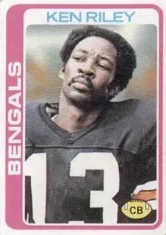 1978 Topps #115 - Ken Riley - Cincinnati Bengals
