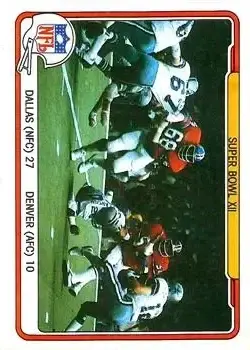 1982 Fleer Team Action #68 - Card #68