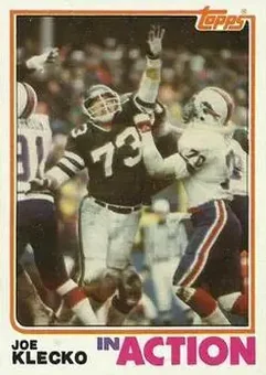 1982 Topps #172 - Joe Klecko - New York Jets
