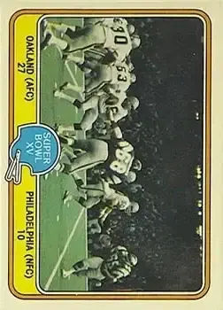 1981 Fleer Team Action #71 - Card #71