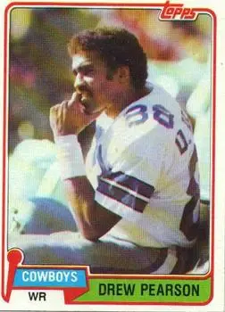 1981 Topps #95 - Drew Pearson - Dallas Cowboys