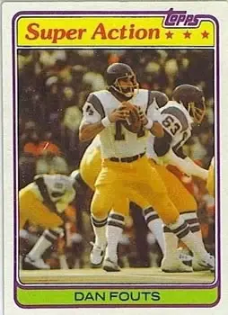 1981 Topps #153 - Dan Fouts - San Diego Chargers