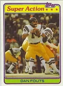 1981 Topps #153 - Dan Fouts - San Diego Chargers