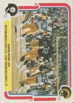 1980 Fleer Team Action #70 - Card #70