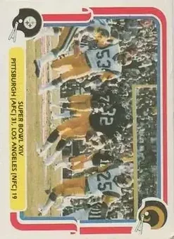 1980 Fleer Team Action #70 - Card #70