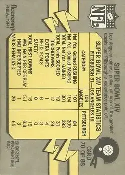 1982 Fleer Team Action #70 - Card #70