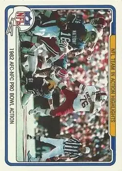 1982 Fleer Team Action #73 - Card #73