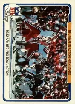 1982 Fleer Team Action #74 - Card #74