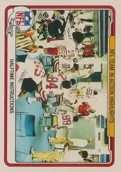 1982 Fleer Team Action #86 - Card #86 - San Francisco 49ers