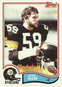 1982 Topps #210 - Jack Ham - Pittsburgh Steelers