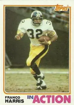 1982 Topps #212 - Franco Harris - Pittsburgh Steelers