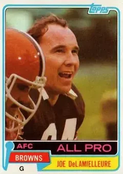 1981 Topps #170 - Joe DeLamielleure - Cleveland Browns