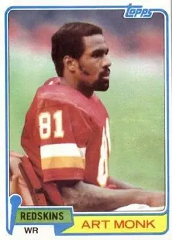 1981 Topps #194 - Art Monk - Washington Redskins