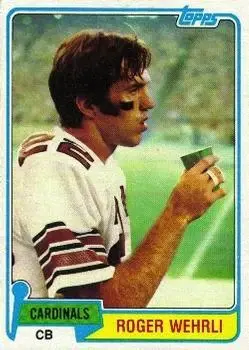 1981 Topps #195 - Roger Wehrli - St. Louis Cardinals