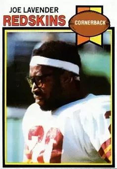 1979 Topps #31 - Joe Lavender - Washington Redskins