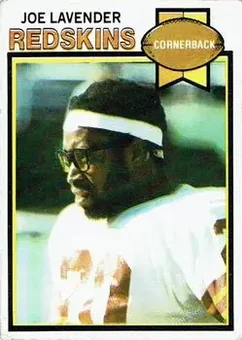 1979 Topps #31 - Joe Lavender - Washington Redskins