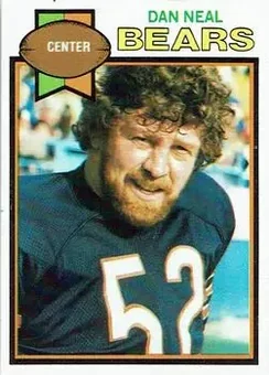 1979 Topps #32 - Dan Neal - Chicago Bears