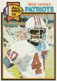 1979 Topps #35 - Mike Haynes - New England Patriots